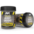 AK Diorama: Terrains Muddy Ground - 250ml (Acrylic)