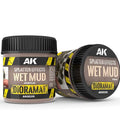 AK Diorama: Splatter Effects Wet Mud - 100ml - Base Product (Acrylic)