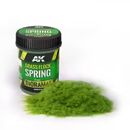 AK Diorama: Grass Flock 2mm Spring