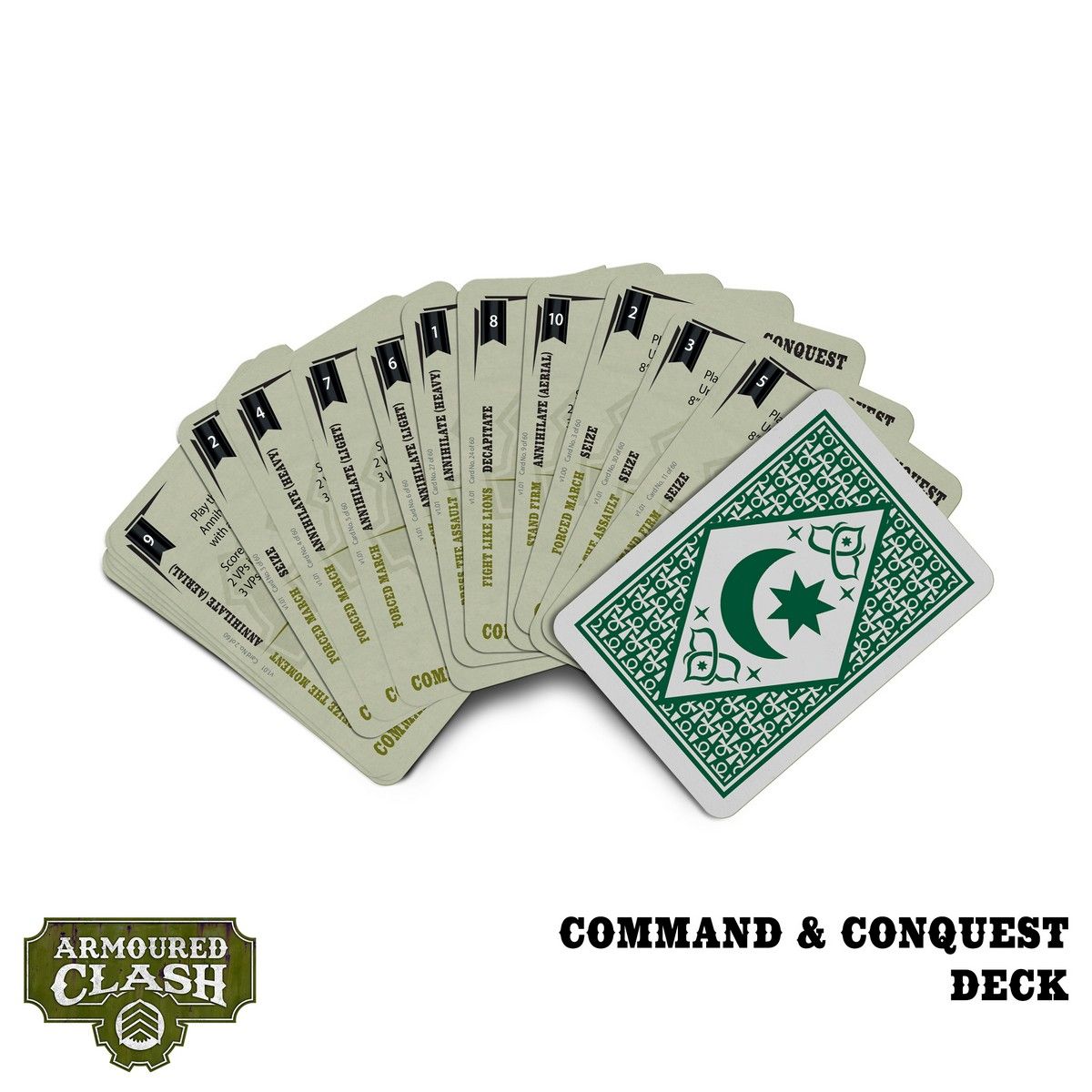 Armoured Clash: Sultanate Command & Conquest Deck