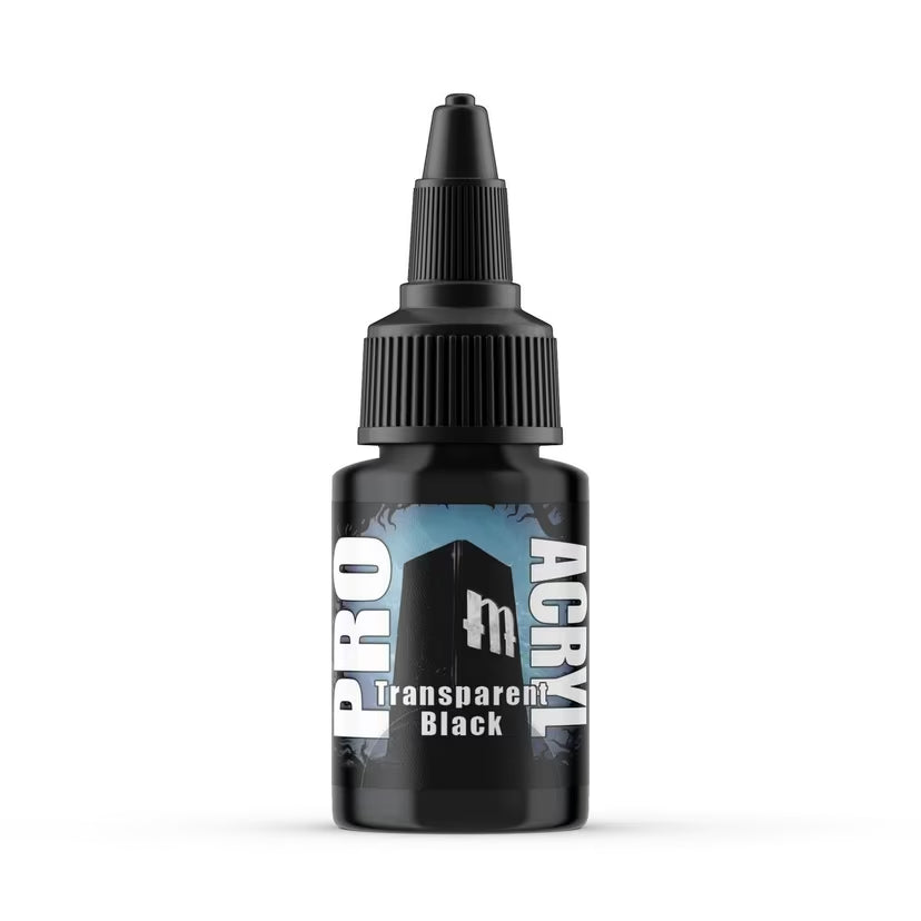 Pro Acryl - Transparent Black 22ml