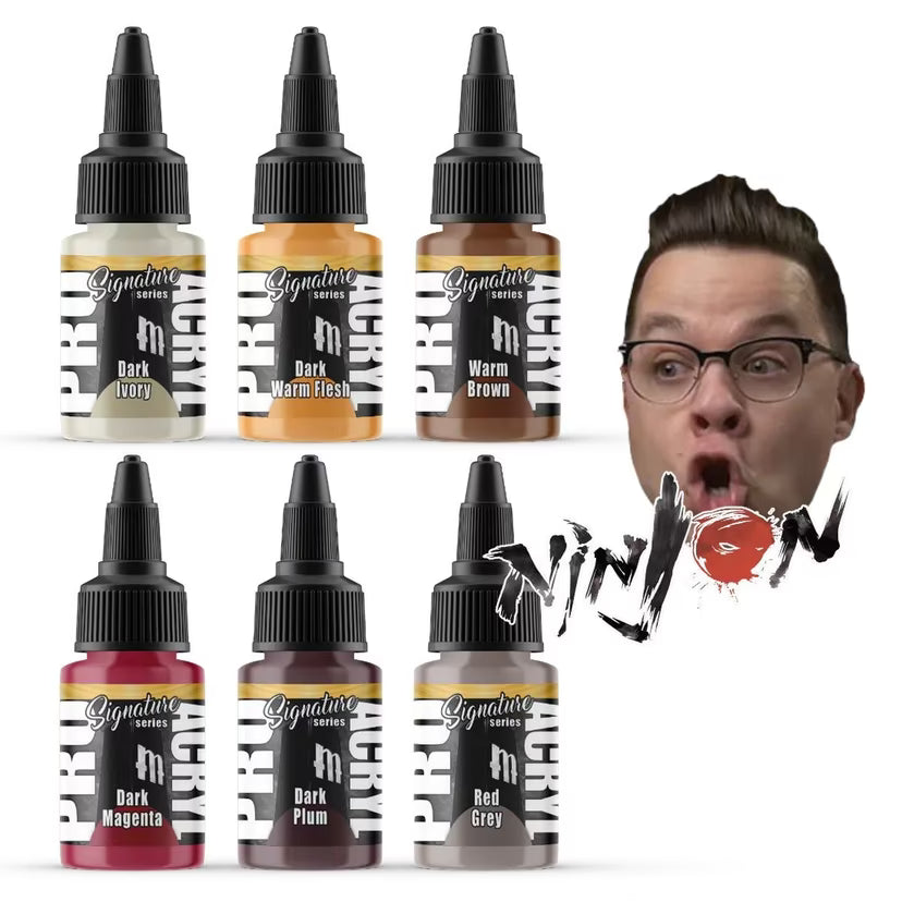 Pro Acryl Signature - Jon Ninas (Ninjon) Signature Set - 6 Colors