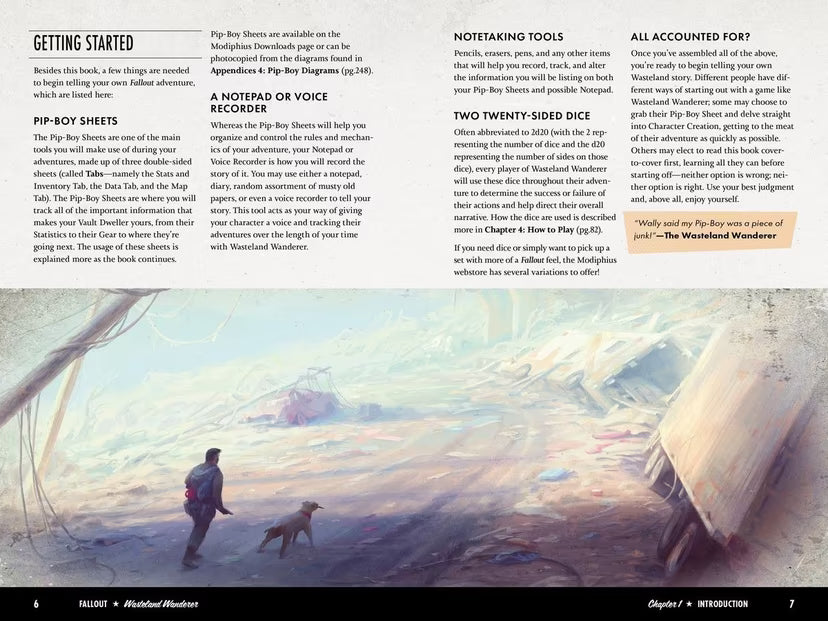 Fallout: The Roleplaying Game - Wasteland Wanderer