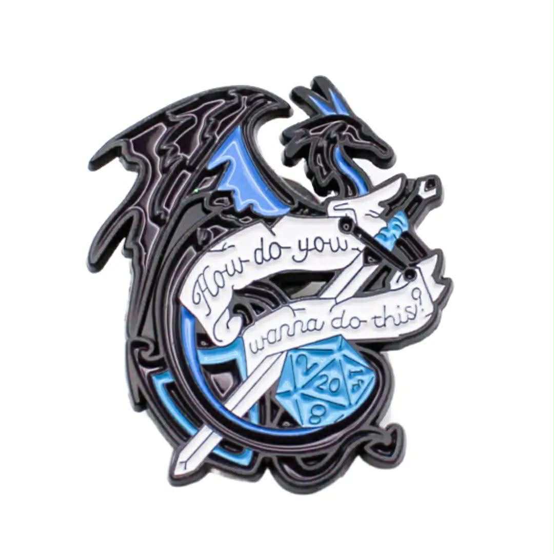 D&D Pin Badge - How Do You want To Do This