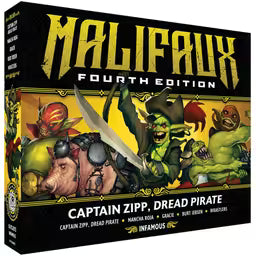 Captain Zipp, Dread Pirate - Malifaux 4th Edition