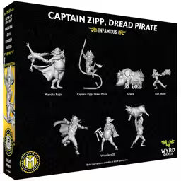 Captain Zipp, Dread Pirate - Malifaux 4th Edition