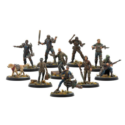 Fallout: Miniatures - Wasteland Survivors Core Box (Plastic)