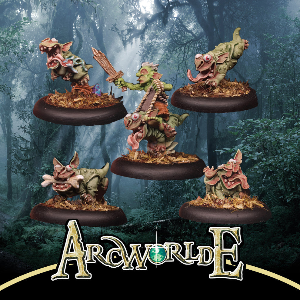 Ourk Swamp Critter Pack (5) (Metal)