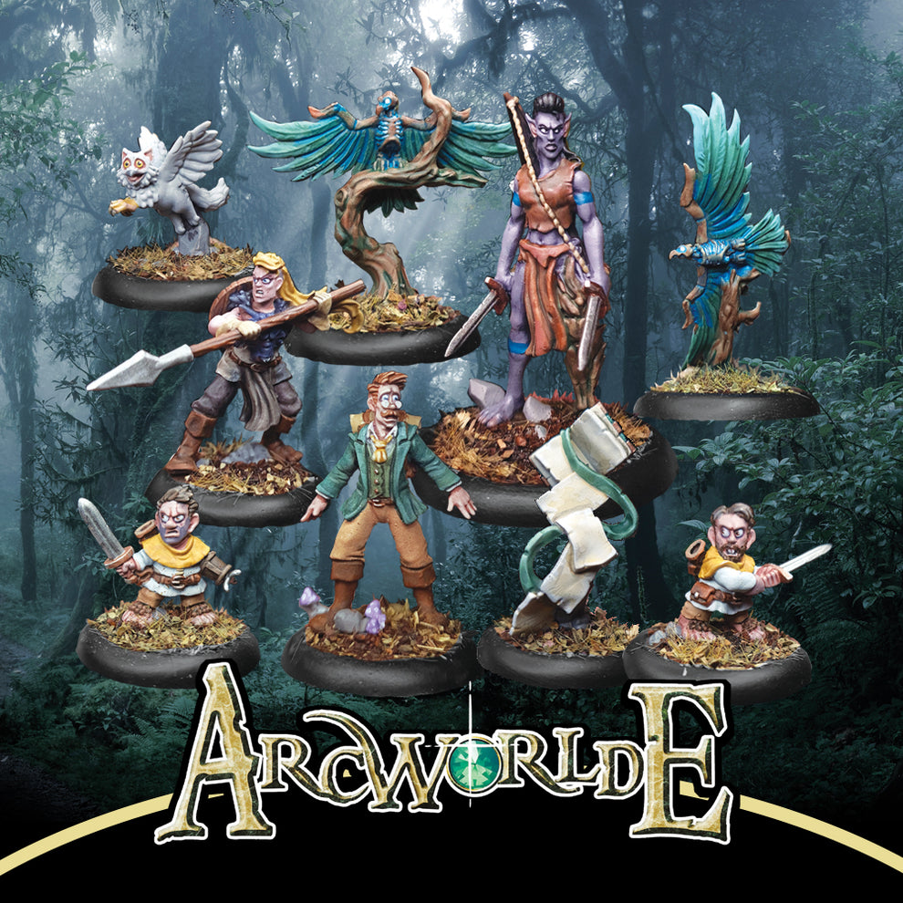 ArcWorlde: Tales from the Journal Character Pack (9) (Metal)